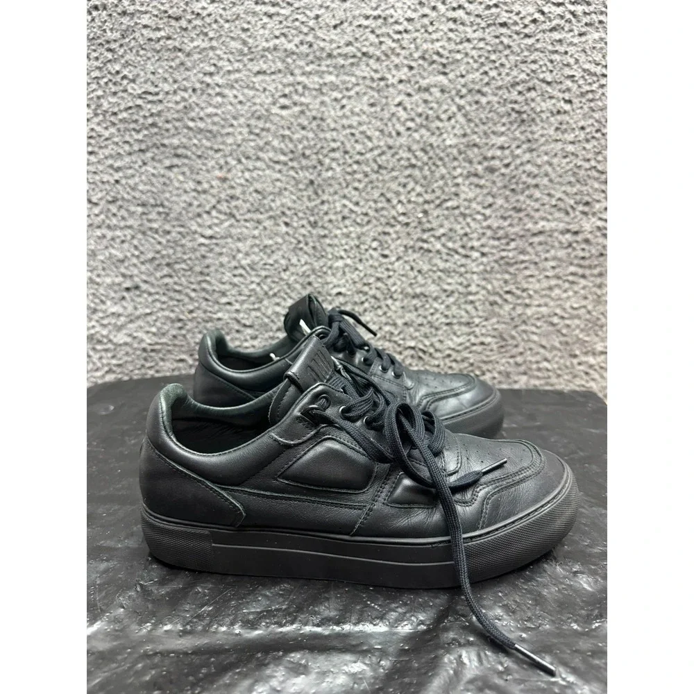 AMI Alexandre Mattiussi Ami De Cœur Low-Top Sneakers Black Womens Size 40 EU